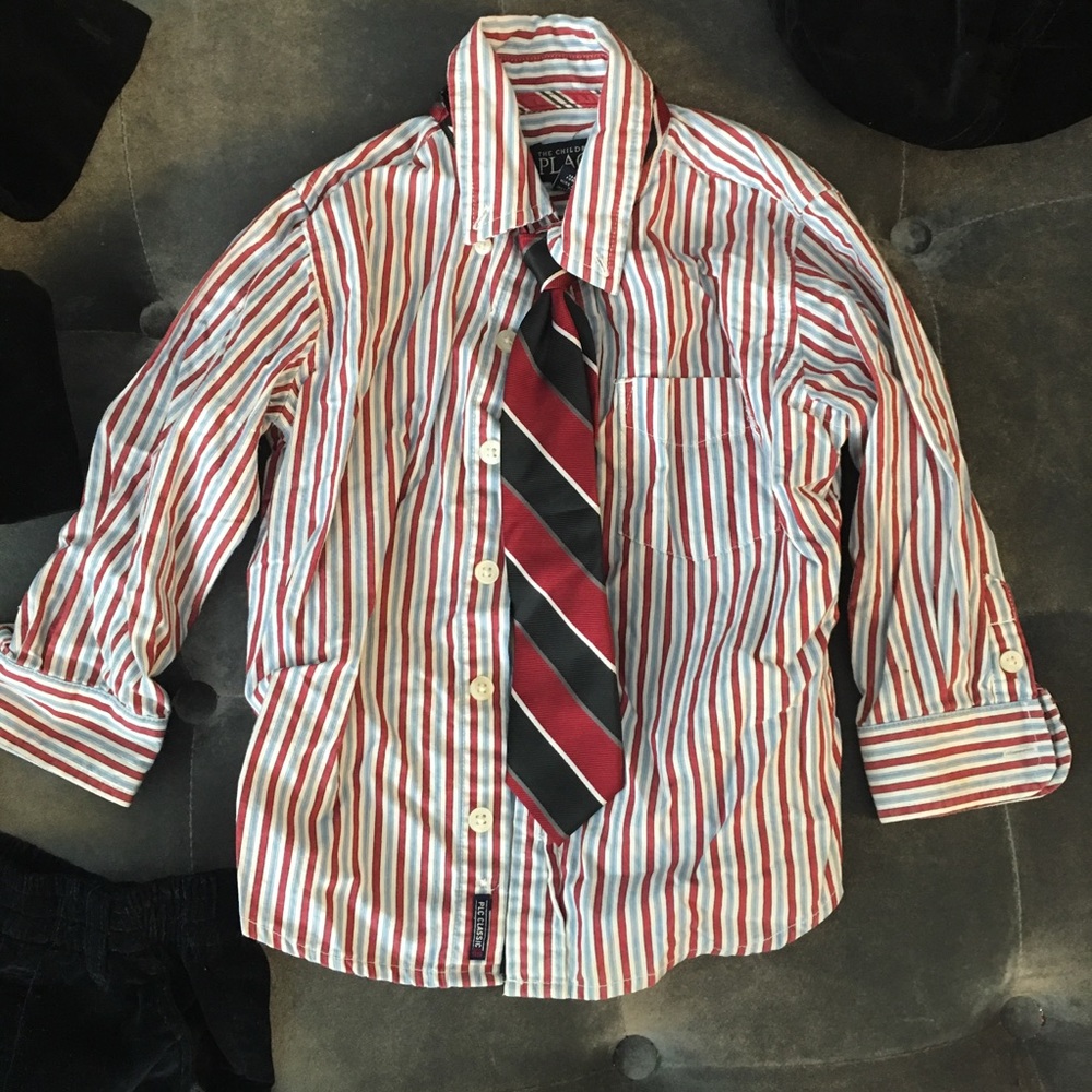 The children palace t-shirt & tie